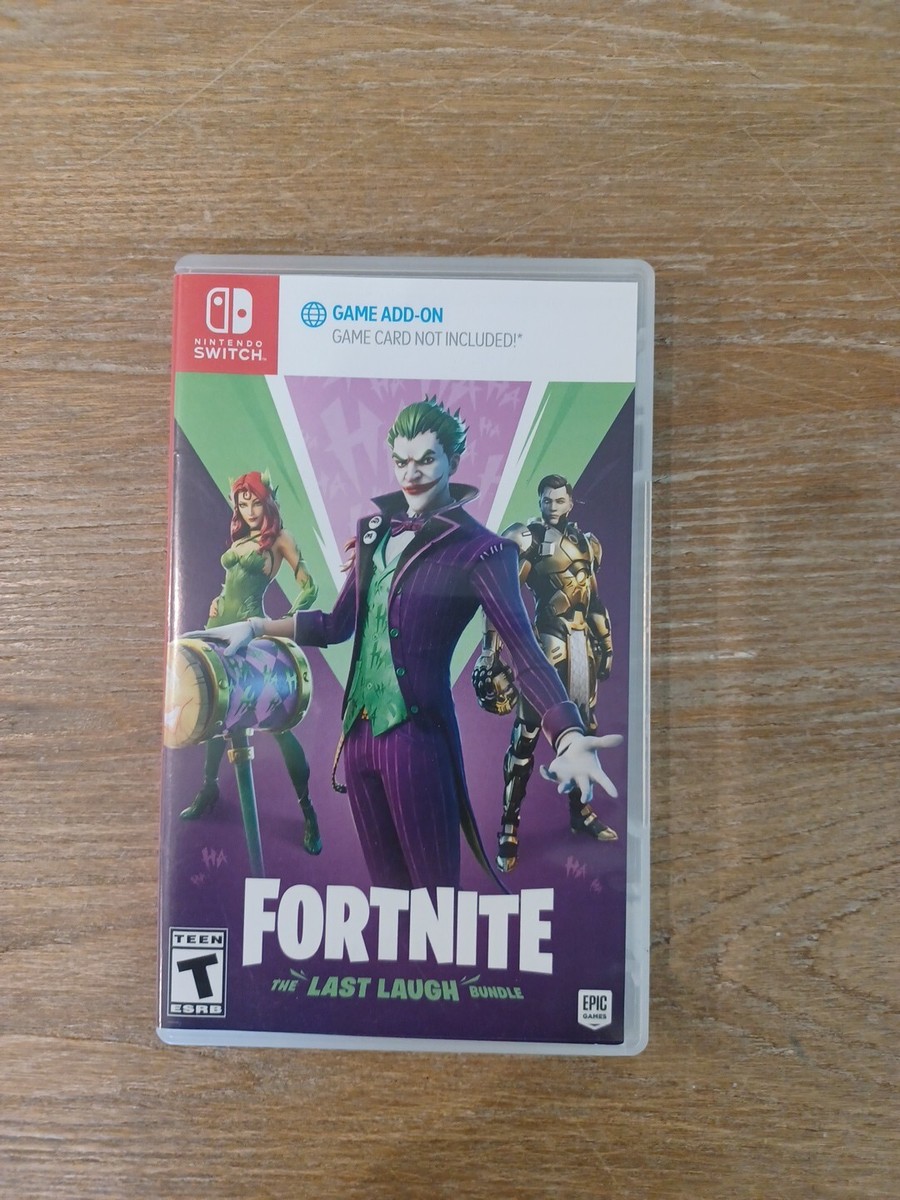 Fortnite Last Laugh Bundle Nintendo Fortnite Joker Nintendo Switch
