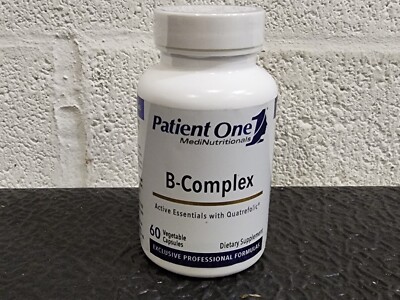 B-Complex - Active Essentials with Quatrefolic - 60 Veggy Caps - Exp 04/2025