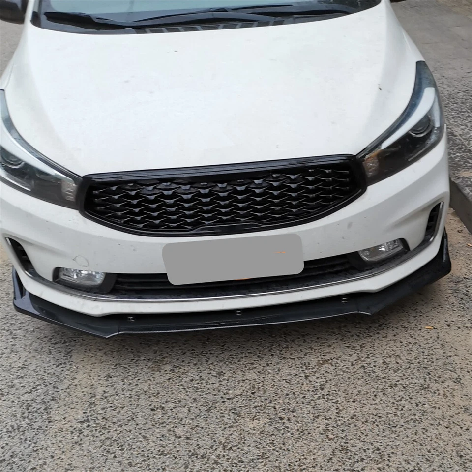 Add-on Universal Fit For 2007-10 Saturn Astra Front Bumper Lip Spoiler Splitter - Image 3 of 4