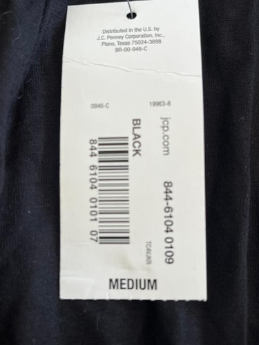 ANA Long Skirt - front/back slit - sz Med - Black - NWT - Free Shipping - Picture 3 of 4