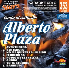 Karaoke Latin Stars 353 Alberto Plaza Vol.1