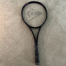 DUNLOP VIS PRO LINEAR Oversize 110 Graphite TENNIS RACKET Grip 4 3/8 Very Rare 