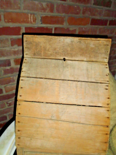 VINTAGE VERY RARE Early 1900'S Antique Primitive Pine Wood Washboard Laundry O-5 - Picture 2 of 17