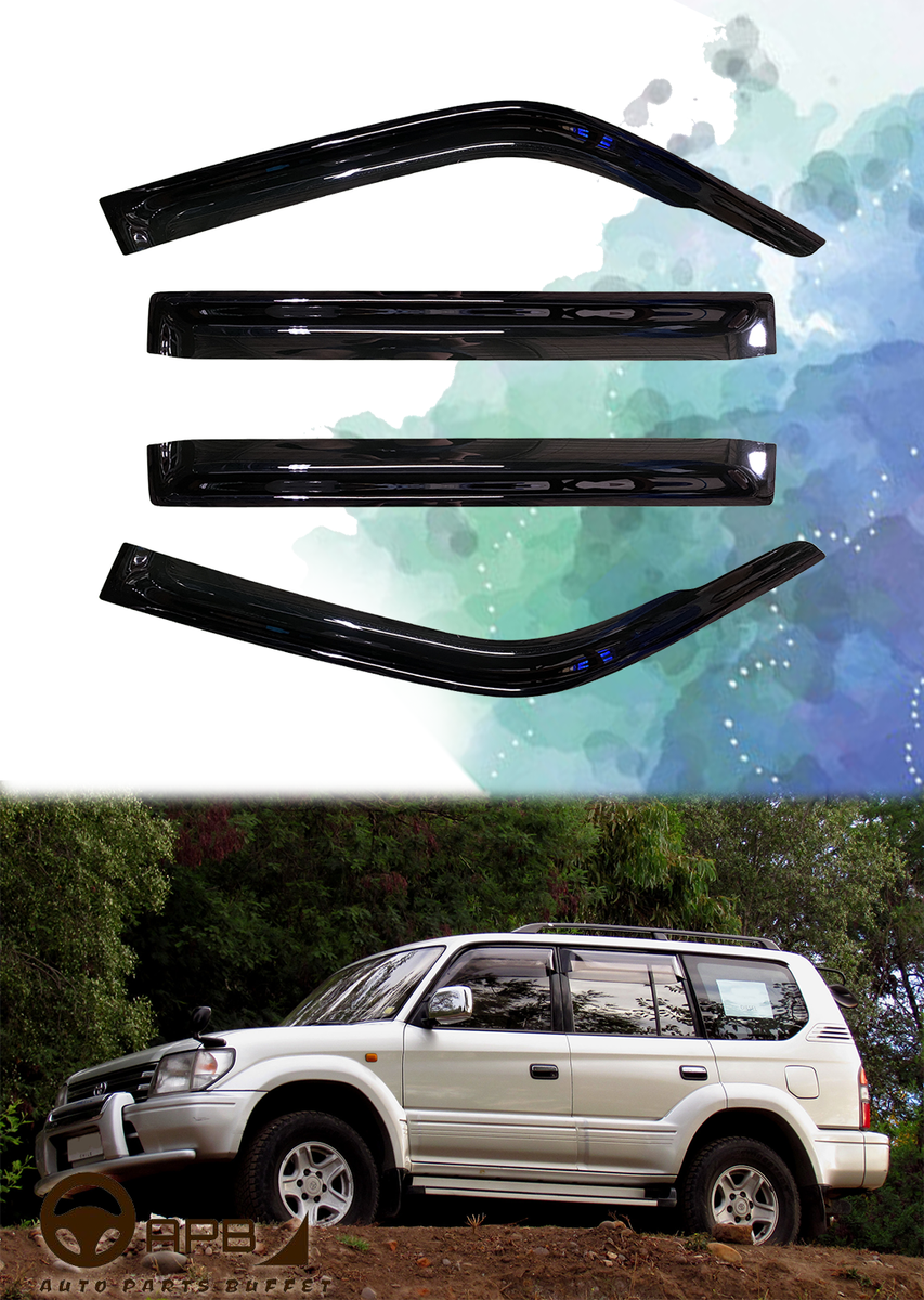 For Toyota Land Cruiser Prado J90 1996-2002 Deflector Window