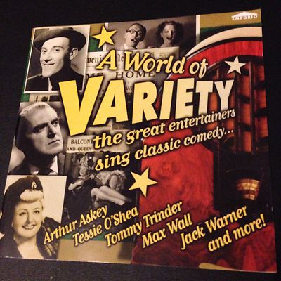 A World Of Variety - CD New - Arthur Askey Tessie O'Shea Tommy Trinder Max Wall