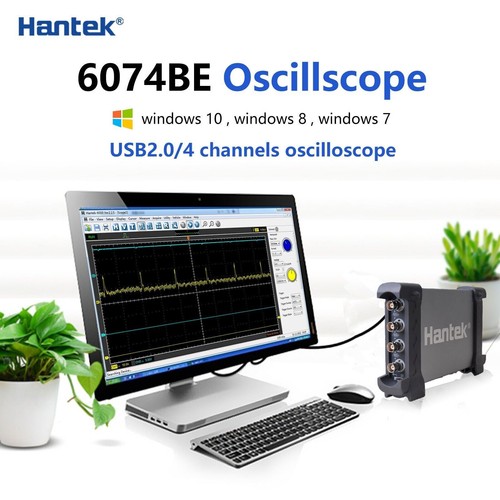 Hantek 6074BE Automotive Measurement Car Diagnosis Oscilloscope 4CH 70MHz 1GSa/s - Picture 5 of 8