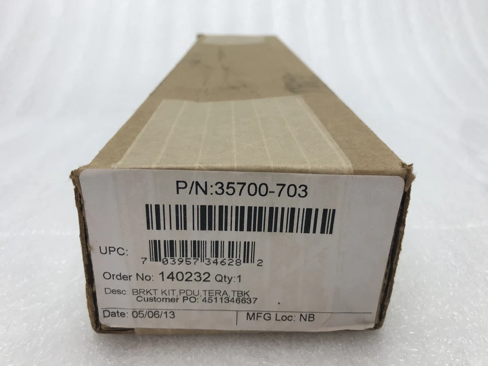 New OEM Tool-Less Mounting Bracket Kit, 4-Post Teraframe, Small, Mid-Power PDUs - Image 2 of 4