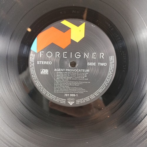 Foreigner Agent Provocateur, Vinyl LP, Lyric Sleeve - 781 999-1 Record Album - Picture 9 of 12
