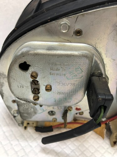 1975 MERCEDES-BENZ 450 SEL SPEEDOMETER GAUGE CLUSTER 230/78/1 OEM (62 B) - Picture 7 of 10
