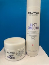 Goldwell Dualsenses Just Smooth Taming Shampoo  60Sec Treatment New Authentic