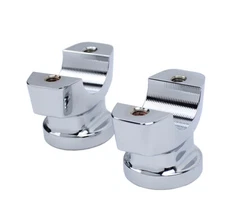 Chrome Handlebar Risers Kit for Harley 2013-23 Breakout FXSB FXBR FXBRS w/ 1.25"