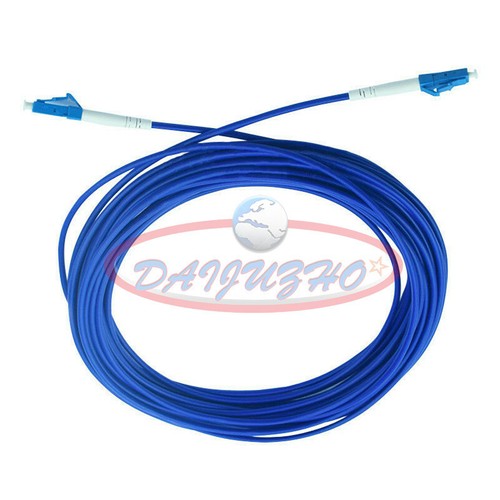 LC to LC SM 9/125 3.0mm Single Core Armored Cable Fiber Patch Cord 5M - Afbeelding 2 van 6