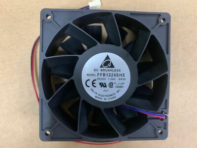 Delta FFB1224SHE 24V 1.20A inverter fan 12 cm -BR00 | eBay