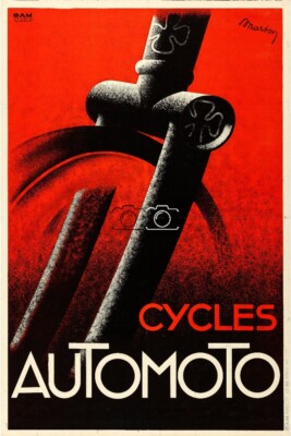Poster Vintage Haute Qualité HUPMOBILE - Reproduction D'affiche Ancienne Auto, Format 40x60 Cm