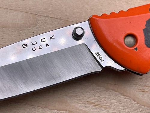 Buck USA Bantam Mossy Oak Blaze 286 Folding Pocket Knife (2010) - Picture 8 of 18