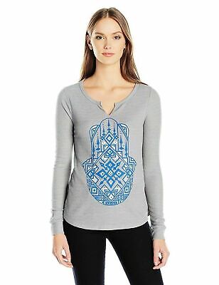 NWT Lucky Brand Women's Hamsa Hand Thermal SZ XS Extra Small MSRP $35