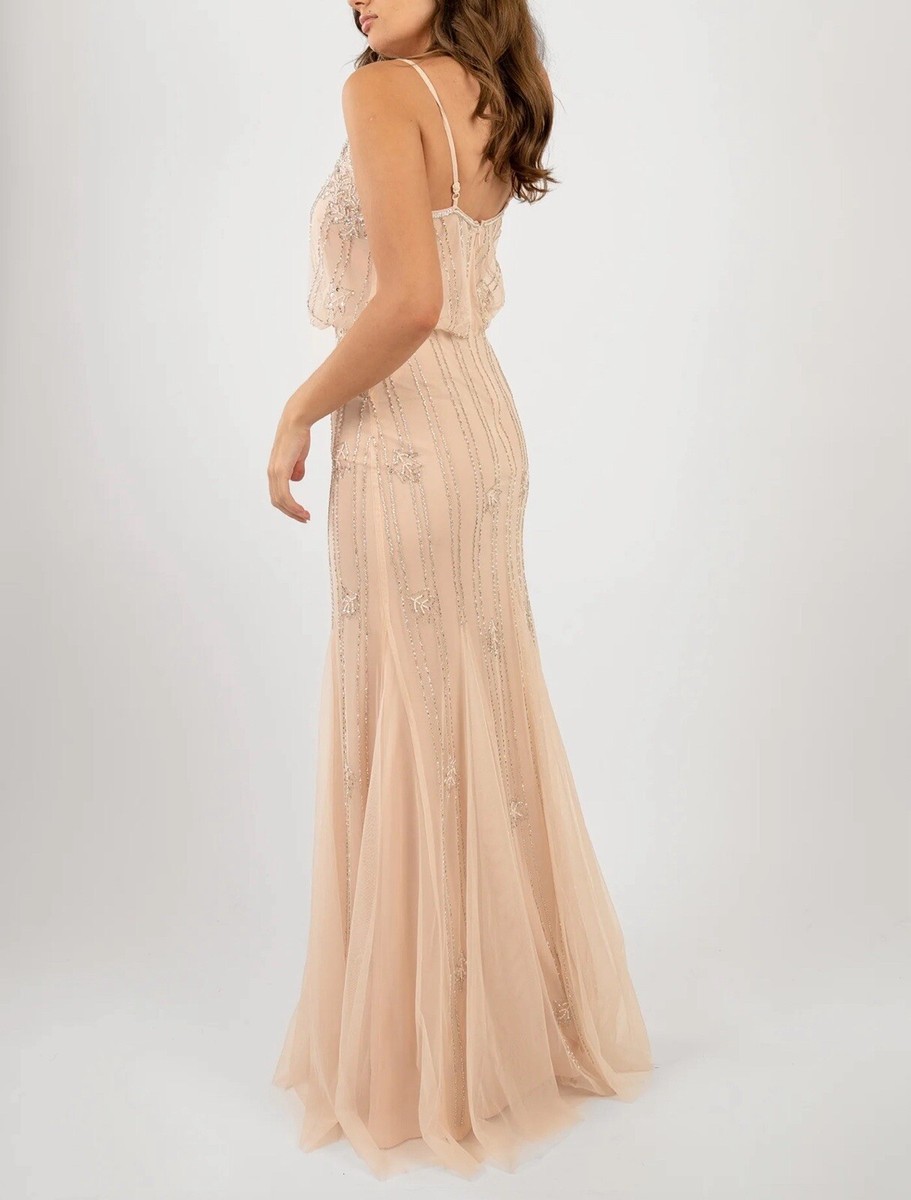 lace and beads keeva dress Keeva Wedding Dress in White UK10 / White
