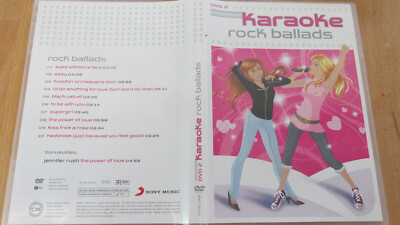 KARAOKE DVD / Rock Ballads / Spaß und Singen / Aktion DVDs 2024