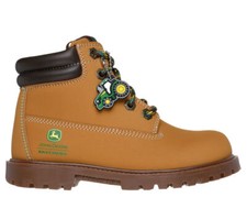 Skechers John Deere Power Reach Rugged Dozer Boy's Boots