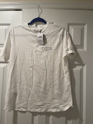 mango t shirt white size S new