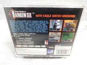 Authentic Tom Clancy's Rainbow Six Sega Dreamcast 2000 CIB Complete Video Game
