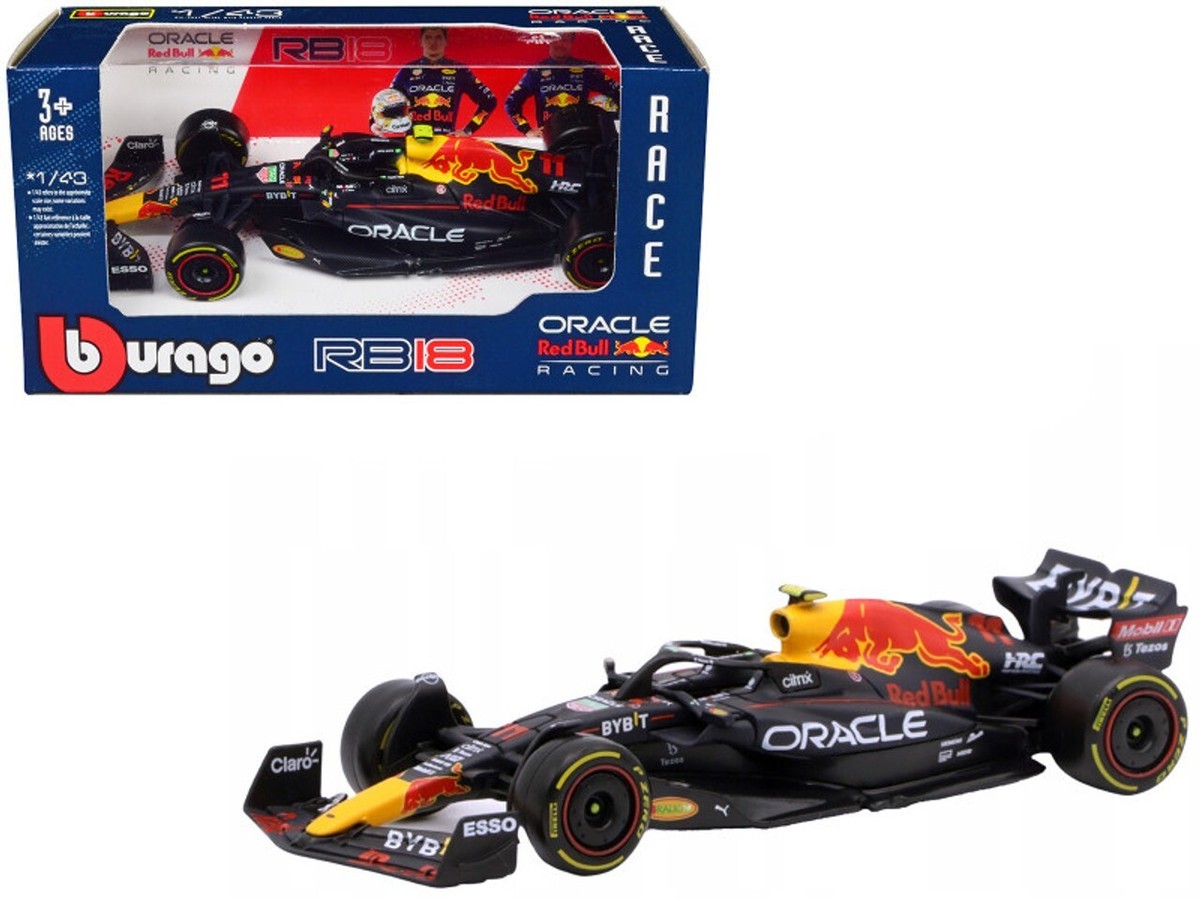 Bburago 1:43 F1 Red Bull Racing Sergio Checo Perez #11 Model CAR