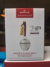 2024 Hallmark Keepsake Ornament  SANTA'S SLEIGH BELL Polar Express  NIB