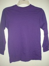 NEW Reebok YOUTH Small 8 Long Sleeved Purple Shirt 22DC