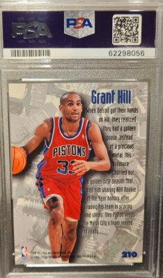 1995-96 METAL GRANT HILL #210 Nuts and Bolts PSA 9 | eBay