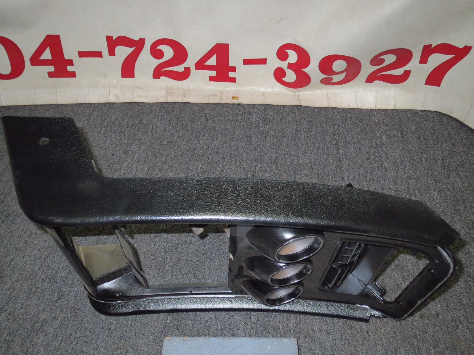 197173 Mustang Boss 351 Center Gauge Pod 71 Mach 1 Gauge Panel Deluxe
