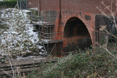 Foto 6x4 Gerüst auf der Brücke South Moreton sah etwas davon auf der c2009