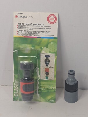 Gardena Nylon/ABS Classic Female Garden Hose Connector Set - Lot Of 2