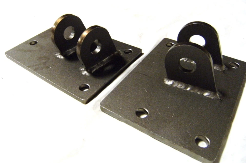 1955-59 Chevy GMC Caminhão Triangular Traseiro Quatro Barras 4 Link Kit + Bobina de 250 lb - Imagem 4 de 4