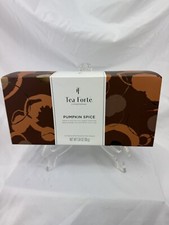 TEA FORTE Pumpkin Spice Box of 10 Pyramid Bag...