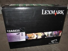 Lexmark 12A6835 Black High Yield Toner Cartridge Genuine T520 T522 X520 X522