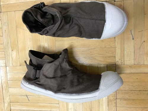 Bensimon Lona Corte Medio Tenis Zapatos Marrones Talla 6 Estados Unidos  Euro 37 | eBay