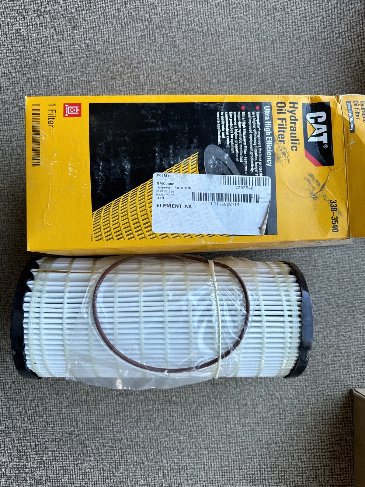 Caterpillar CAT Hydraulic Oil Filter 338-3540 Ultra High Efficiency | eBay