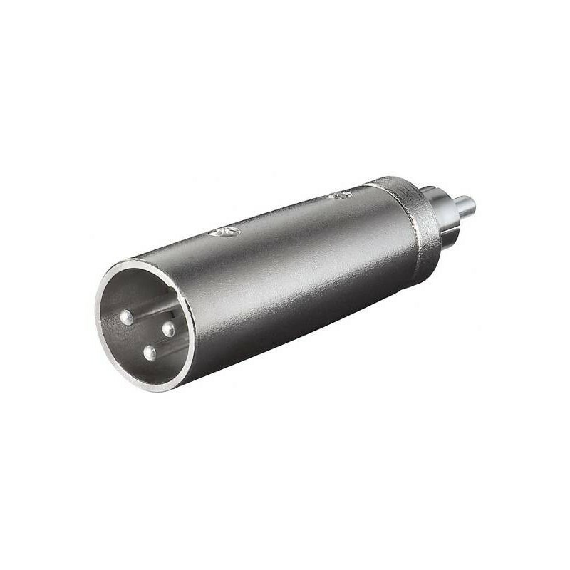 ADATTATORE PROEL AT XLR Maschio XLR Femmina JACK M mono stereo JACK F RCA CANNON - Foto 8 di 13