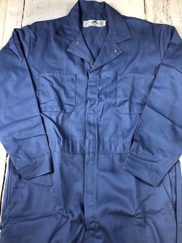 NEW Red Kap Men's Snap Front Cotton Work Coveralls - 5 colors - CC14 Uniform - Picture 7 of 16