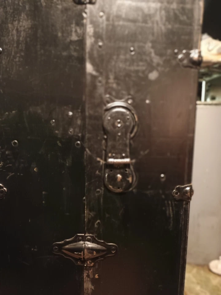 Cofre de viaje antiguo años 20 Foto 4 de 4