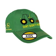 LP86270 - John Deere Toddler Green Dirt Don't Hurt Tractor Cap