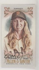 2021 Topps Allen & Ginter's Mini Alyssa Nakken #285 kk4