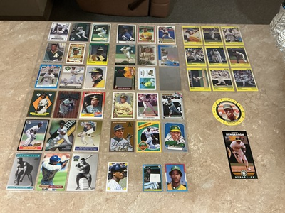 #ad RICKEY HENDERSON : SUPER SHARP ALL DIFFERENT ODDBALL LOT PLEASE READ $51.11