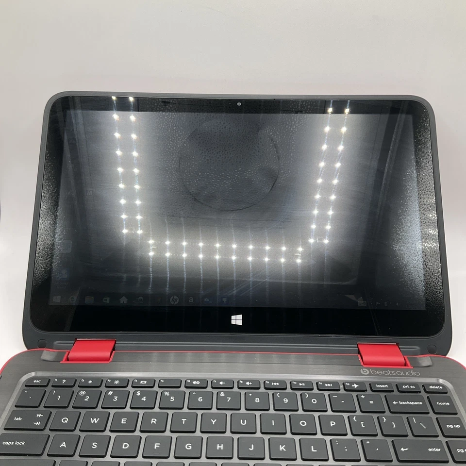HP Pavilion 13 x360 Laptop Beatsaudio RED 6GB 750GB HDD AMD A8-6410 @ 2.00 GHz - Image 2 of 4