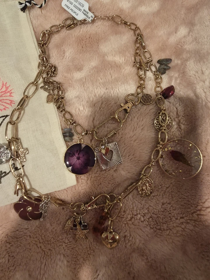 Collar Free People Maximilian tono dorado Foto 2 de 4