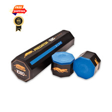 Predator Cue Chalk 5 Count Pack of 1 , Blue