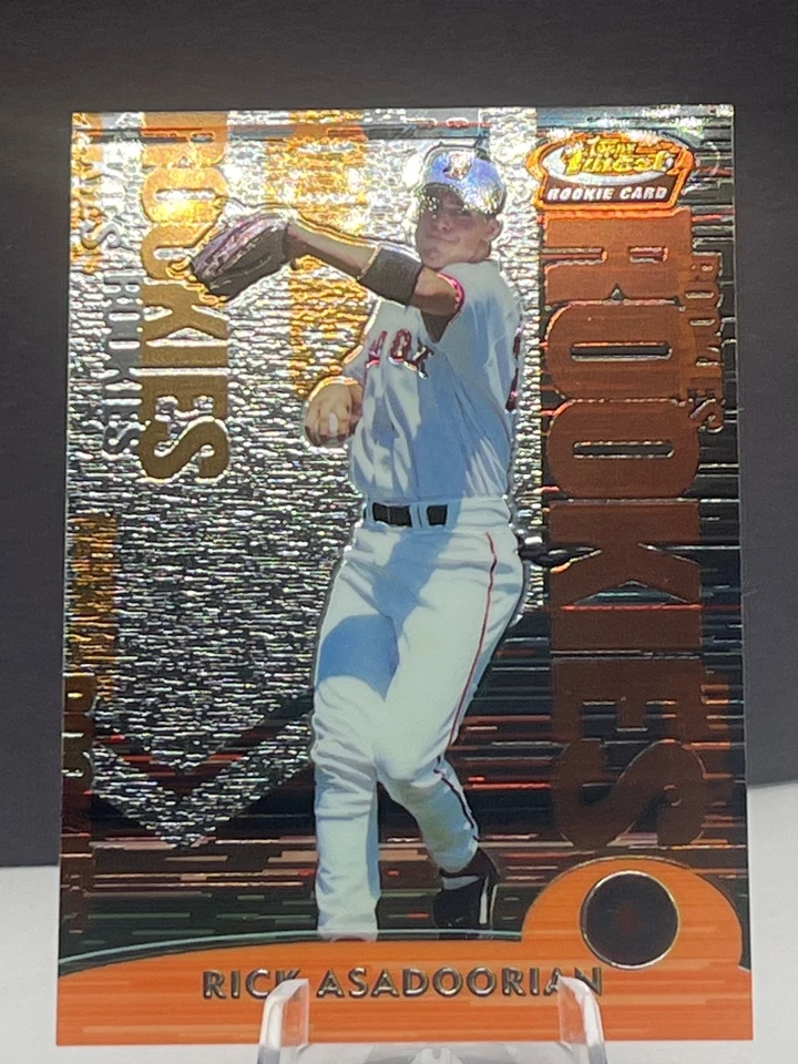 Rick Asadoorian 2000 Topps Finest Rookie Card # 118 0427/2000 - Image 4 of 4