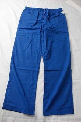 Butter-Soft Originals Women's Tall 7-Pocket Cargo Scrub Pants JT8 Blue Large NWT