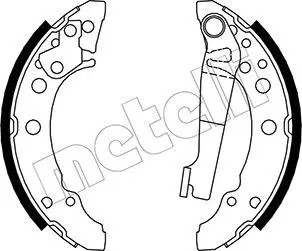 Metelli Ganasce Freno 53-0465 - Immagine 2
