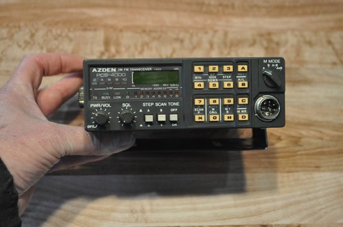 Azden PCS-4000 VHF Ham Radio TRANCEIVER. Good working unit. Exactly as shown.